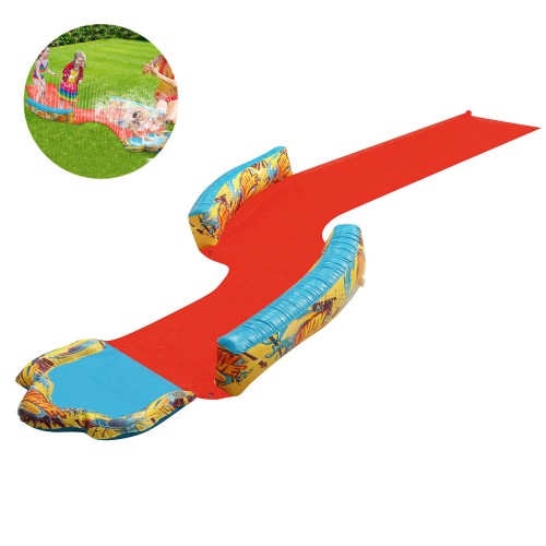 PVC Inflatable Splash Mat Kids Spray Sprinkler Pool Water Summer Cushion Pad Swimming Equipment