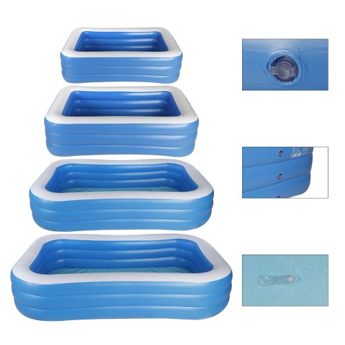 PVC Thickened Children's Inflatable Swimming Pool Children's Pool Capacity Large Bath Tub Outdoor Indoor