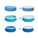 Round PVC Solar Pool Cover Waterproof Sun Protection Swimming Pool Insulation Cover Sheet