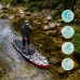 [UK Direct] FunWater Inflatable Paddle Board 12~15PSI Maximum Load 150KG Stand Up Portable Surfboard Pulp Board With Chair ,Waterproof Phonecase, Air Pump, Backpack 330*84*15CM SUPFW10B