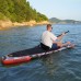 [UK Direct] FunWater Inflatable Paddle Board 12~15PSI Maximum Load 150KG Stand Up Portable Surfboard Pulp Board With Chair ,Waterproof Phonecase, Air Pump, Backpack 330*84*15CM SUPFW10B