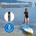 [UK Direct] FunWater Paddle Canoe Lightweight Carbon Dragon Boat Paddle Kayak Surfing Paddle Surf For Men Women