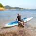 [UK Direct] FunWater Paddle Canoe Lightweight Carbon Dragon Boat Paddle Kayak Surfing Paddle Surf For Men Women