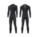 ZCCO 3mm Front Zipper Wetsuit  Neoprene Elastic Warm Swimming Surfing Snorkeling Long Sleeves Diving Suit Full Body Jumpsuit Water Sport Swimwear