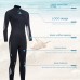 ZCCO 3mm Full Body Neoprene Diving Wet Suit Back Zip Wetsuits Long Sleeves Thermal Swimsuit for Surfing Swimming Snorkeling Kayaking Water Sports for Men Woman