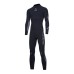 ZCCO 3mm Full Body Neoprene Diving Wet Suit Back Zip Wetsuits Long Sleeves Thermal Swimsuit for Surfing Swimming Snorkeling Kayaking Water Sports for Men Woman