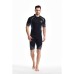 ZCCO Adult Wetsuit 1.5mm Neoprene Comfortable Split Top Shortie Snorkeling Suit Cold-proof Warm Plus Size Surfing Set