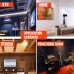 12Pcs Soundproof Foam Panels Noise Reduction Flame Retardant Acoustic Panels Tiles 25*25*5CM for Studio KTV Sound Insulation