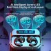 A99 TWS Wireless Headphone Bluetooth Earphone Earclip Design LED Power Display Emergency Power Bank Touch Control Sports Headphones with Mic