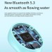 AGETUNR S46 TWS Earbuds Wireless bluetooth 5.3 Earphone HiFi Stereo Deep Bass Digital Display Low Gaming Latency In-ear Sports Headphone