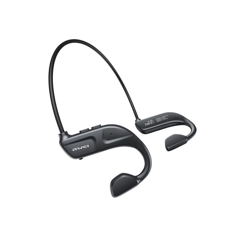 AWEI A889Pro Air Conduction Earbuds bluetooth 5.2 Earphone HiFi Stereo Sport Wireless Earhooks Headphones with Mic