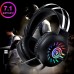 Bakeey M10 Gaming Headset 50mm Drivers Noise Reduction RGB Luminous Head-Mounted 3.5mm Gaming Headphones with Mic