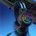 Bakeey M10 Gaming Headset 50mm Drivers Noise Reduction RGB Luminous Head-Mounted 3.5mm Gaming Headphones with Mic
