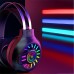 Bakeey M10 Gaming Headset 50mm Drivers Noise Reduction RGB Luminous Head-Mounted 3.5mm Gaming Headphones with Mic