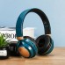 Bakeey T9 bluetooth Headphone Wireless Headset Foldable TF Card AUX Sport RGB Light Gaming Headset with Mic