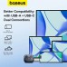 Baseus AeQur TWS Earbuds bluetooth V5.3 Earphone 25ms Low Latency A+C Dual-Connection 3D Spatial Audio & 360° Sound Headphone