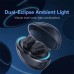 Baseus Bowie E5x TWS bluetooth 5.3 Earphone PEEK+PU Diaphragm 4-Mics Call Noise Reduction RGB Light 60ms Low Gaming Latency Semi-in-ear Sports Earphone