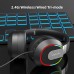 L850 Wireless Headset bluetooth Heaphone 40mm Drivers Deep Bass RGB Light Low Gaming Delay Retractable Head Beam 3.5mm Wired Heaphone with Mic