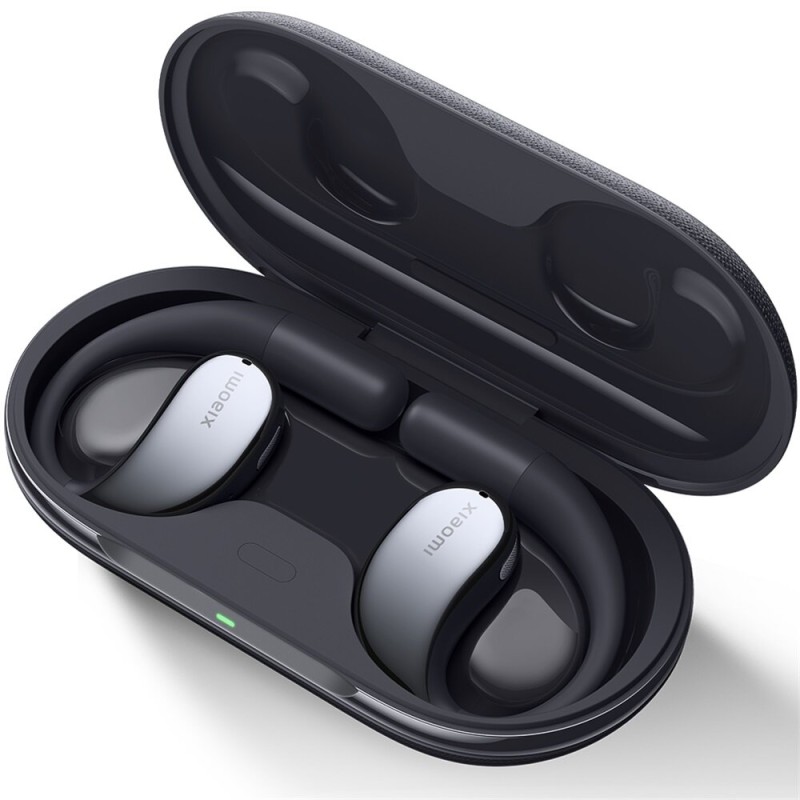 Xiaomi OWS Wireless Earphone bluetooth Earbuds 10mm Anti-sound Leakage Moving Coil LHDC Hi-Res Audio Dual Mic AI Call Noise Cancelling 38.5H Playback Mi Smart Connection Flexible Silicone Open-ear Earhooks Headphones