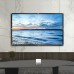 16: 9 Projector Screen Home Projection Screen Cloth Outdoor Portable Folding Simple Soft Curtain with Hook