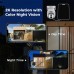 Hiseeu TD473-E 4G LTE EU Standard 3MP 2K HD Cellular Security Solar Powered Camera Color Night Vision Two-Way Talk IP66 Waterproof PIR Human Detection Wireless Outdoor Cameras
