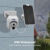 Hiseeu TD473-E 4G LTE EU Standard 3MP 2K HD Cellular Security Solar Powered Camera Color Night Vision Two-Way Talk IP66 Waterproof PIR Human Detection Wireless Outdoor Cameras