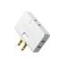 180 Degree Rotating Socket Ultra-thin One-turn Three-plug Household Two-hole Socket Two-pin Wireless Converter Adapter
