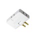 180 Degree Rotating Socket Ultra-thin One-turn Three-plug Household Two-hole Socket Two-pin Wireless Converter Adapter