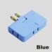 180 Degree Rotating Socket Ultra-thin One-turn Three-plug Household Two-hole Socket Two-pin Wireless Converter Adapter