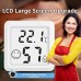 4Pcs Mini Indoors Thermometer Hygrometer High-precision Electronic Temperature Humidity Meter Digital Display Wall-mounted Home