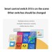 Aqara Smart Switch S1E Touch Control 4 Full LED Timer Calendar Power Statistics Scene Setting Remote Work with Homekit Aqara APP Chinese Version