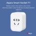 Aqara T1 Smart Wall Socket Zigbee3.0 Remote Control Wireless Five-hole Socket Timing Function Support Voice Control with Homekit Siri Home APP Chinese Version