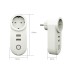 EU Smart Wifi Socket Zigbe 3.0 2 USB Port 100-240V Voice Control Work With SmartThings Wink Alexa Google Home