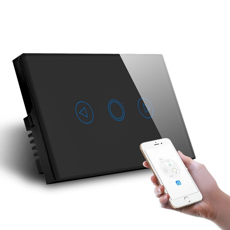 MAKEGOOD 110-240V 2.4 GHz Wifi Switch Touch LED Dimmer Switch with LED Indicator