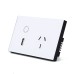 MAKEGOOD WiFi 2.4G 110V-240V US Standard Smart Switch Electrical Socket Wifi USB Wall Socket