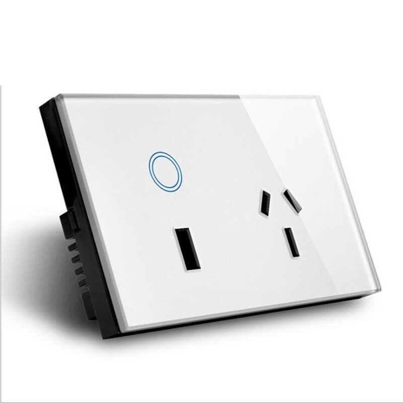 MAKEGOOD WiFi 2.4G 110V-240V US Standard Smart Switch Electrical Socket Wifi USB Wall Socket