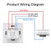 Moes ZigBe Smart Boiler Switch Water Heater Smart Tuya APP Remote Control Alexa Google Voice Control Glass Panel Hub Required