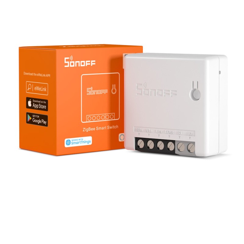 SONOFF ZBMINI Zigbee3.0 Two-Way Smart Switch APP Remote Control via eWeLink Support SmartThings Hub Alexa Google Home