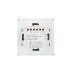 Tuya Smart Zigbe Touch Switch EU Plug with Backlight APP Remote Control Key Timer Setting 1/2/3 Gang 1 Way Voice Control Work with Alexa Google Home
