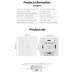 Tuya Zigbe 40A Smart Water Heater Switch EU Plug APP Remote Control Voice Timer Damp-proof Glass Panel Induction Touch Backlight Water Boiler Heater Support Alexa Google