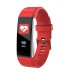 115 Plus IPS Touch Screen Wristband Heart Rate Blood Pressure Oxygen Monitor Fitness Tracker Real-time Call Reminder IP67 Waterproof Smart Watch