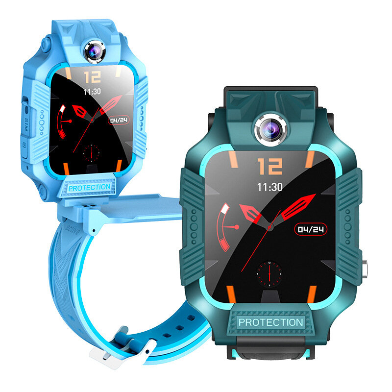 Bakeey Z8 Smart Watch 1.44 inch Touch Screen LBS Positioning Tracking SOS Front + Rear Rotational Dual Camera IP67 Waterproof Kids Smart Watch Phone