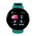 D18S 1.3inch HD Screen Heart Rate Blood Pressure Blood Oxygen Monitor Sleep Monitoring Multi-sport Modes Music Playback IP65 Waterproof Smart Watch