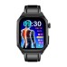 ET280 2.04inch AMOLED Display bluetooth Call ECG Function Uric Acid Blood Lipids Blood Glucose Testing Heart Rate Blood Pressure Blood Oxygen Monitor Sleep Monitoring SOS Emergency Call Multi-sport Modes Music Playback IP68 Waterproof Smart Watch
