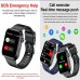 F220 1.91 inch HD Screen Laser Therapy Blood Sugar Uirc Acid Lipid Monitoring Health bluetooth Call Multi-sport Modes Music Playback IP67 Waterproof Smart Watch