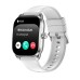 JX629 2.01inch 3D Curved Screen bluetooth Call Heart Rate Blood Pressure Blood Oxygen Monitor Sleep Monitoring Breathe Training Stress Tracking Multi-sport Modes Music Playback IP68 Waterproof Smart Watch