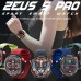 LOKMAT ZEUS 5 PRO 1.54 inch Power Metallurgy 5ATM Heart Rate Blood Oxygen Blood Pressure Monitor Outdoor Sports Smart Watch