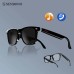 SENBONO E13 Waterproof Smart Glasses Wireless bluetooth Bone Conduction Glass Camera HD Music Audio Headset Eyewear