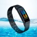 XANES F8C 0.96" Touchscreen Waterproof Smart Bracelet Heart Rate Monitor Fitness Smart Watch Mi Band