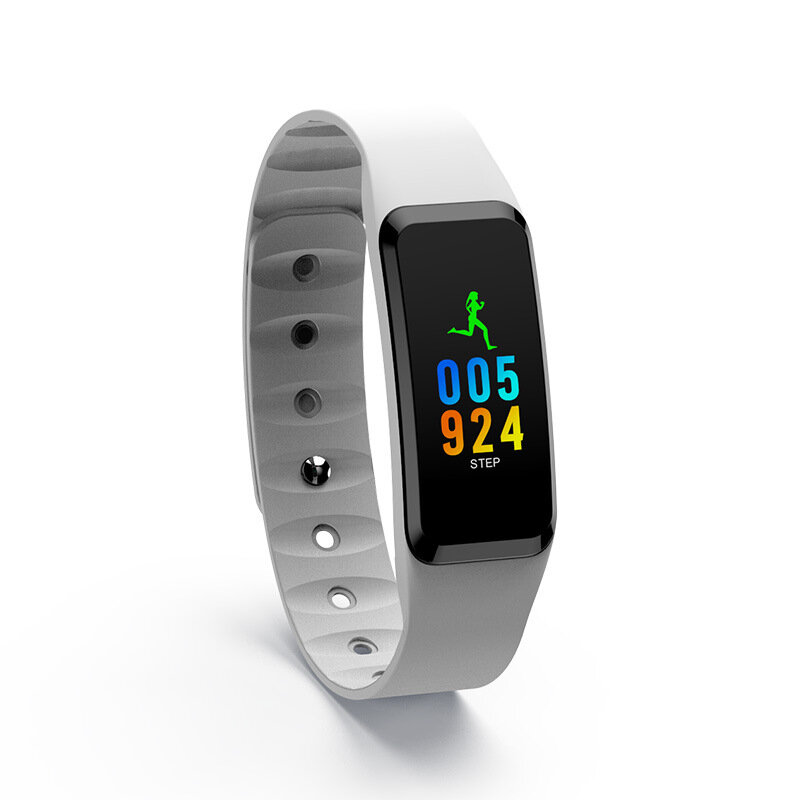 XANES F8C 0.96" Touchscreen Waterproof Smart Bracelet Heart Rate Monitor Fitness Smart Watch Mi Band